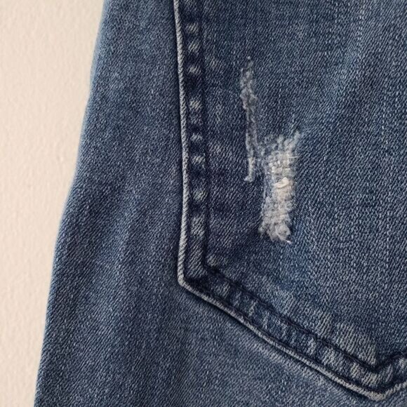 H&M DIVIDED Skinny Distressed Blue 6 - Picture 5 of 7